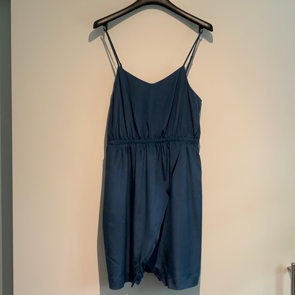 Madewell Teal Blue Mini Dress